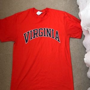 UVA orange t-shirt